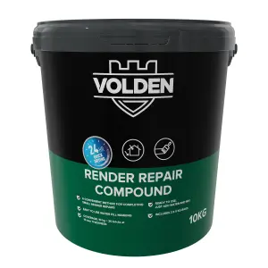 Volden Repair Render compound, 10kg Tub - Requires mixing before use