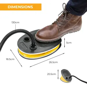 Milestone Camping Foot Operated Air Pump