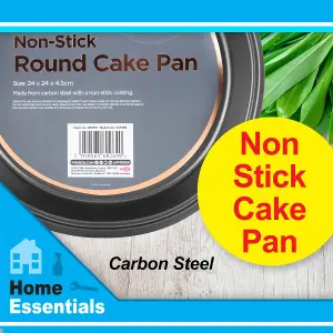 Round Cake Baking Pan Non Stick Oven B&Co