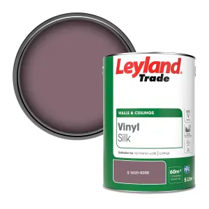 Leyland Trade Vinyl Silk Walls & Ceilings Emulsion Paint (S 5020-R20B) - 5L