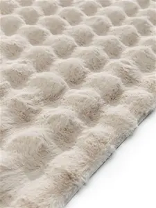 Benuta Nest Fur Rug Dave Beige 80x150 cm - Modern Short Pile Rugs For Every Room