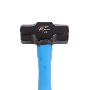 Pro User - Carbon Steel Sledgehammer - 3lb - Blue