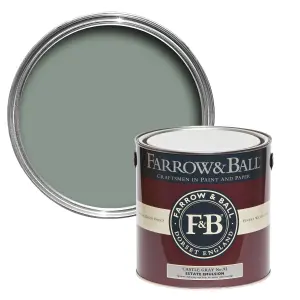 Farrow & Ball Estate Emulsion Mixed Colour 92 Castle Gray 2.5 Litre