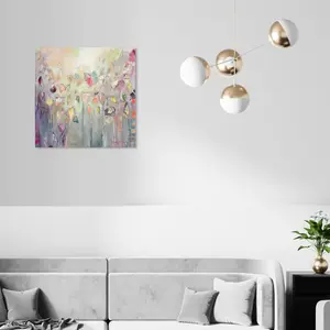 Butterfly Dance by Michaela Nessim - Wrapped Canvas Painting 51cm H x 51cm W x 4cm D