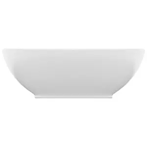 Belfry Bathroom Gline 400mm L x 330mm W Ceramic Oval Sink White