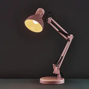 Aurlie 36cm Desk Lamp Pink / Yes