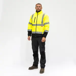 Timco - Hi-Visibility Softshell Jacket - Yellow (Size Large - 1 Each)