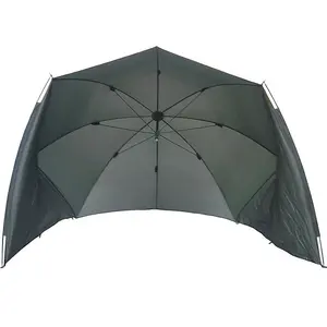 UMBRELLA HEAVEN  "Bivvy Brolly" Green Fishing Umbrella Bivvy Shelter