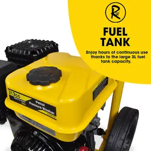 NEW 2025 RWHPPW Petrol Pressure Washer 3190 PSI