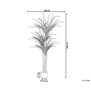 Artificial Plant DRACAENA ANITA Green