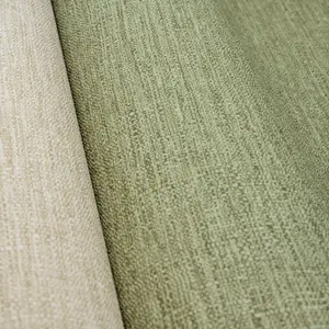 Grandeco Telma Slubbed Fabric Hessian Textured Luxury Wallpaper Sage Green