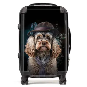 Cockapoo Dog Splashart Suitcase - Cabin