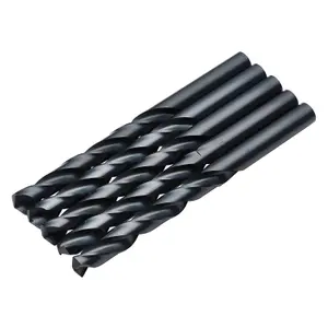 Draper Black HSS Drill Bit, 11.0mm (Pack of 5) 08843