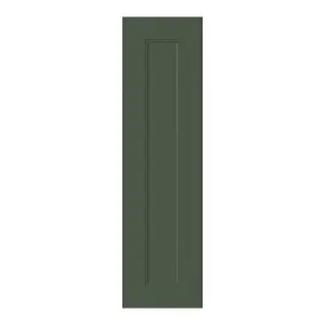 GoodHome Artemisia Matt dark green Shaker Tall wall Cabinet door (W)250mm (H)895mm (T)18mm