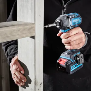 Erbauer EXT 18V Li-ion Brushless Cordless Impact driver (1 x 4Ah) - EID18-Li