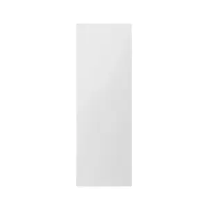 GoodHome Garcinia Integrated handle Gloss white Tall larder Cabinet door (W)500mm (H)1467mm (T)19mm