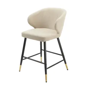 Manhattan Beige Kitchen Bar Stool (set of 2)