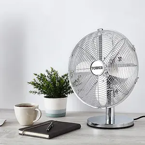 Tower T605000 12 Metal Desk Fan