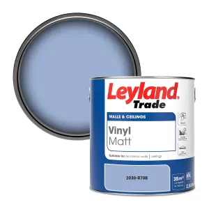 Leyland Trade Vinyl Matt Walls & Ceilings Emulsion Paint (2030-R70B) 2.5L