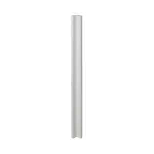 GoodHome Alpinia Matt grey painted wood effect shaker Grey wood effect Tall Wall corner post, (W)59mm