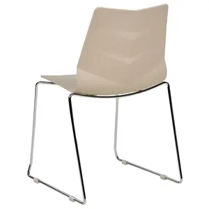 Set of 4 Dining Chairs HARTLEY Beige