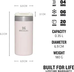 Stanley Aerolight Transit Insulated Leak-Proof Travel Mug, 350Ml