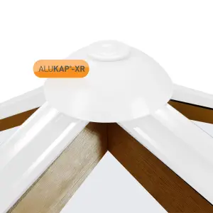 Alukap AKX779W White Pinnacle cap (W)185mm