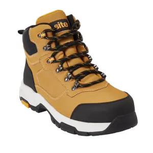 Site Stornes Men's Tan Safety boots, Size 11