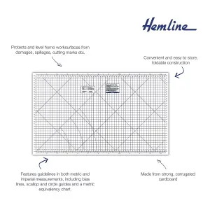 HL P/CUTTING BOARD - Pattern Cutting Sewing Worktop: 91.4 x 151.1cm - Hemline