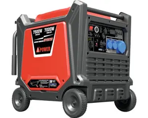 A-iPower 7.5kW Petrol Inverter Generator, Sine Wave Output SC8000i