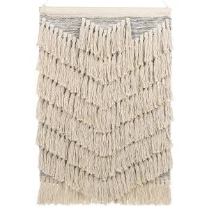 Fabric Wall Hanging KOTRA Cotton Beige