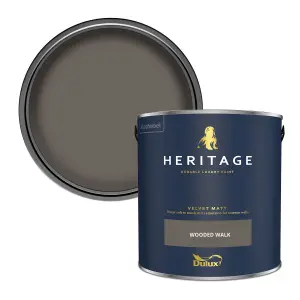 Dulux Trade Heritage Wooded Walk Velvet matt Wall paint, 2.5L