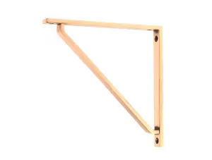 Polished Bronze Barton Shelf Bracket (200mm x 200mm)