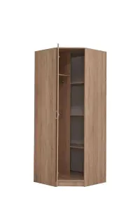 Miami Sonoma Oak Effect Corner Wardrobe