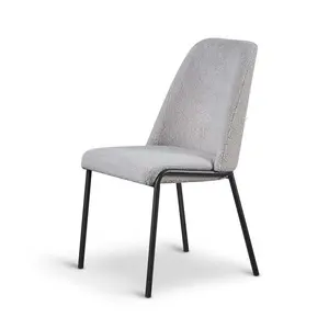 Duneany Upholstered Dining Chair (Set of 2) Light Grey