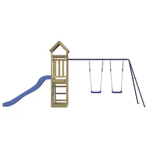 Berkfield Outdoor Playset Impregnated Wood Pine