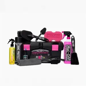 Muc-Off Ultimate Bicycle Cleaning Kit - Bike Cleaning Kit, Cleaning Bundle For MTB/Road/Gravel Bikes - Set Includes Bike Cleaner And Bike Degreaser,