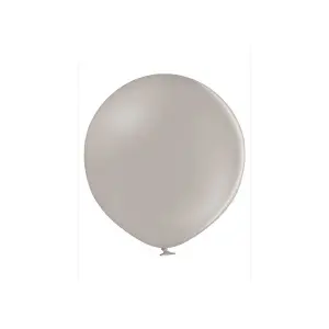 Belbal Plain Balloons Pastel Grey (One Size)