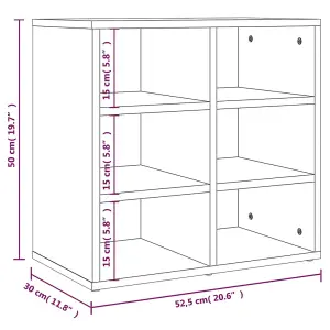 Berkfield Shoe Cabinet White 52.5x30x50 cm