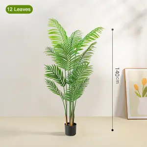 Artificial Tropical Palm Tree for Indoor Outdoor Decoration-1.4m