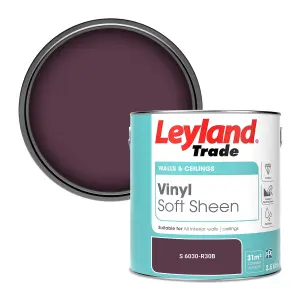 Leyland Trade Vinyl Soft Sheen Walls & Ceilings Emulsion Paint (S 6030-R30B) - 2.5L