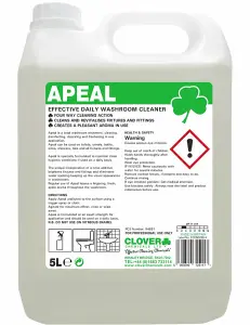 Clover Chemicals Apeal Daily Washroom Cleaner 5l