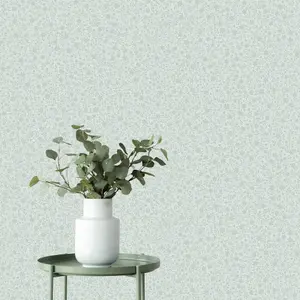 Galerie Heritage Green Floral Pattern Wallpaper Roll