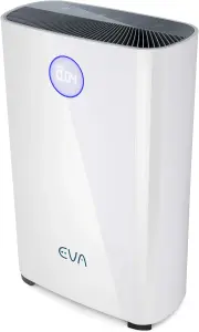 EVA Alto four Air Purifier, Ultra Silent 17dB, True HEPA, Active Carbon - 55m2