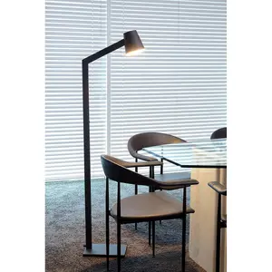 Lucide Mizuko Modern Floor Reading Lamp 13cm - 1xE14 - Black