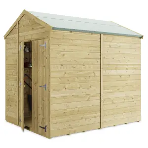 BillyOh Switch Tongue and Groove Apex Wooden Shed - 8x6 Windowless - 11mm Thickness