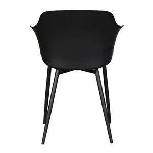 Alonzo Patio Dining Armchair (Set of 2) Black