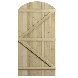 Rowlinson Tongue & Groove Arch Top Wooden Gate