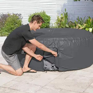 Lay-Z-Spa Grey Circular Hot tub Spa cover (Dia) 170cm