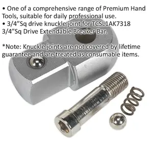 Replacement 3/4" Sq Drive Knuckle Joint for ys01806 Breaker Bar